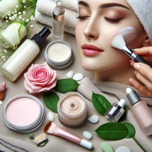 کرم پودر برای پوست چرب