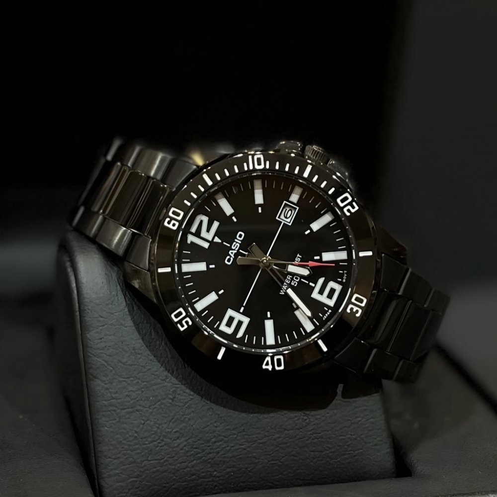 ساعت اورجینال کاسیو فول مشکی اسپورت مدل5058 - Image 2